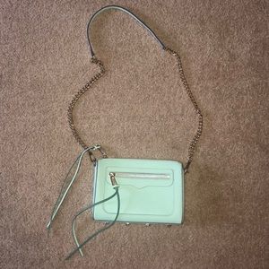 Rebecca minkoff teal/turquoise shoulder bag